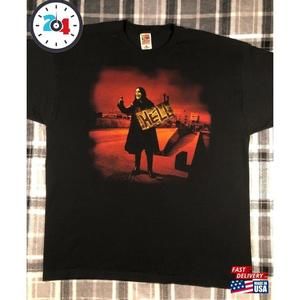 Ozzy Osborne -  90S Hell 1997 Metal Hard Rock Band T Shirt  Unisex